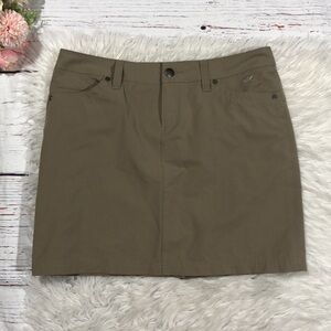 Mountain Hardwear Mini Skirt in Tan